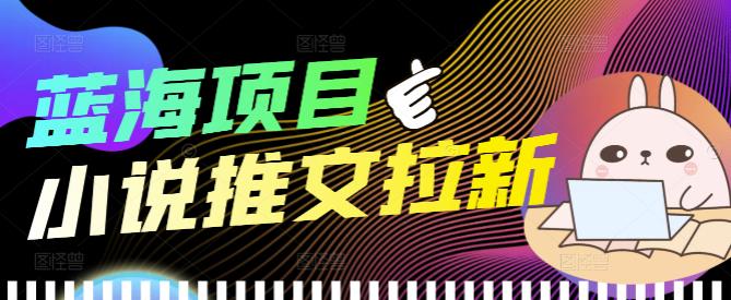 外面收费6880的小说推文拉新项目，个人工作室可批量做【详细教程】-凌耘闲说