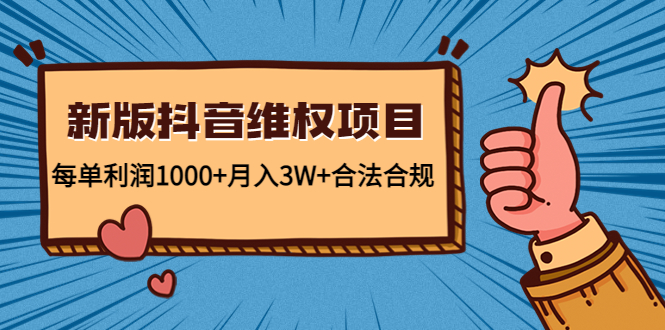 新版抖音维全项目：每单利润1000+月入3W+合法合规！-凌耘闲说