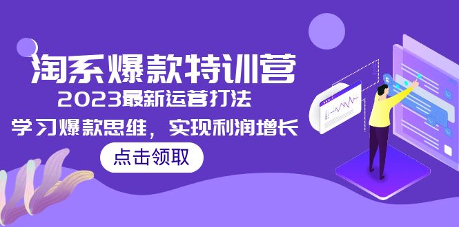 2023淘系爆款特训营，2023最新运营打法，学习爆款思维，实现利润增长-凌耘闲说