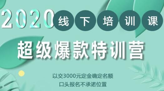 2020年《小黑哥超级爆款特训第4期》线下培训，不刷单、不开车，2020手淘最有效必爆搜索玩法-凌耘闲说