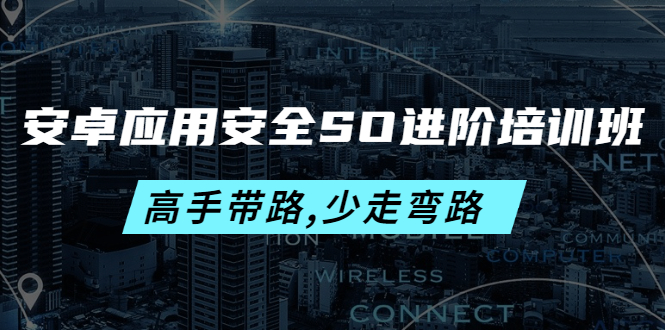 安卓应用安全SO进阶培训班：高手带路,少走弯路-价值999元-凌耘闲说